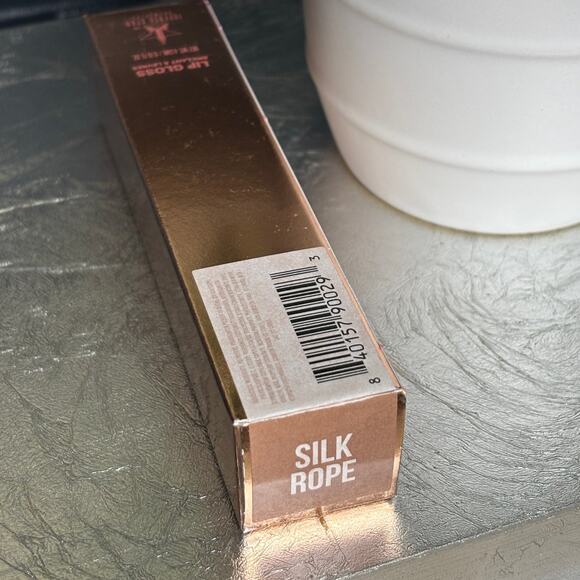 Jeffree Star The Gloss Silk Rope Nude Brown Beige Lip Gloss New In Box - Picture 3 of 4
